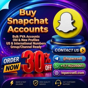 Buy Snapchat Accounts